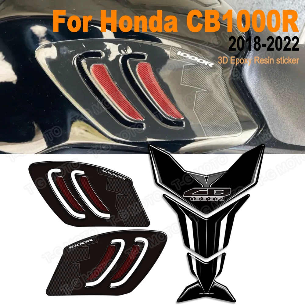 

For Honda CB1000R CB 1000R ﻿1000 R Motorcycle Tank Pad Protection Stickers Decals 2018 2019 2020 2021 2022