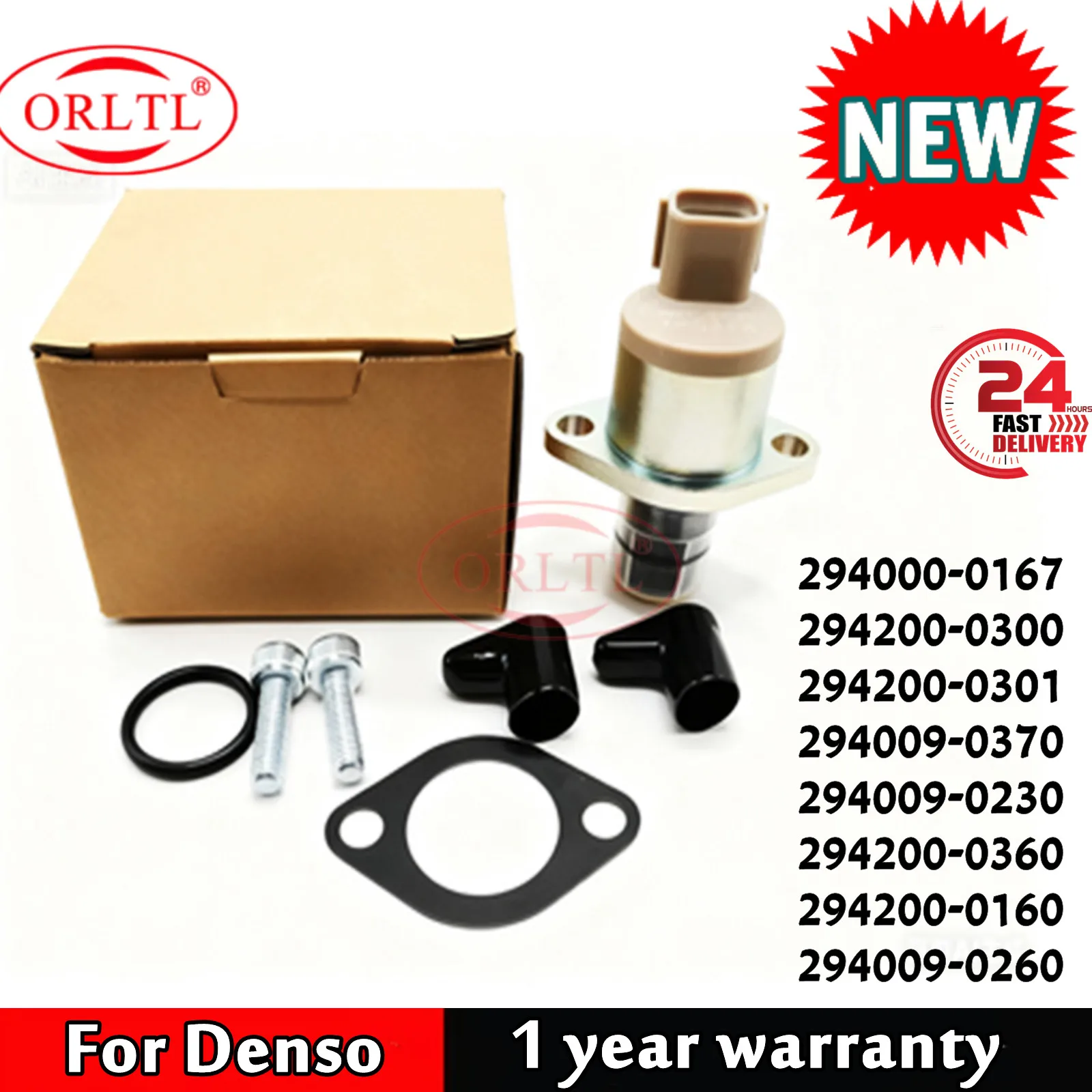 

ORLTL Fuel Pump Regulator Suction Control SCV Valve 294200-0160 294009-0260 294000-0167 294009-0370 294009-0230 For DENSO