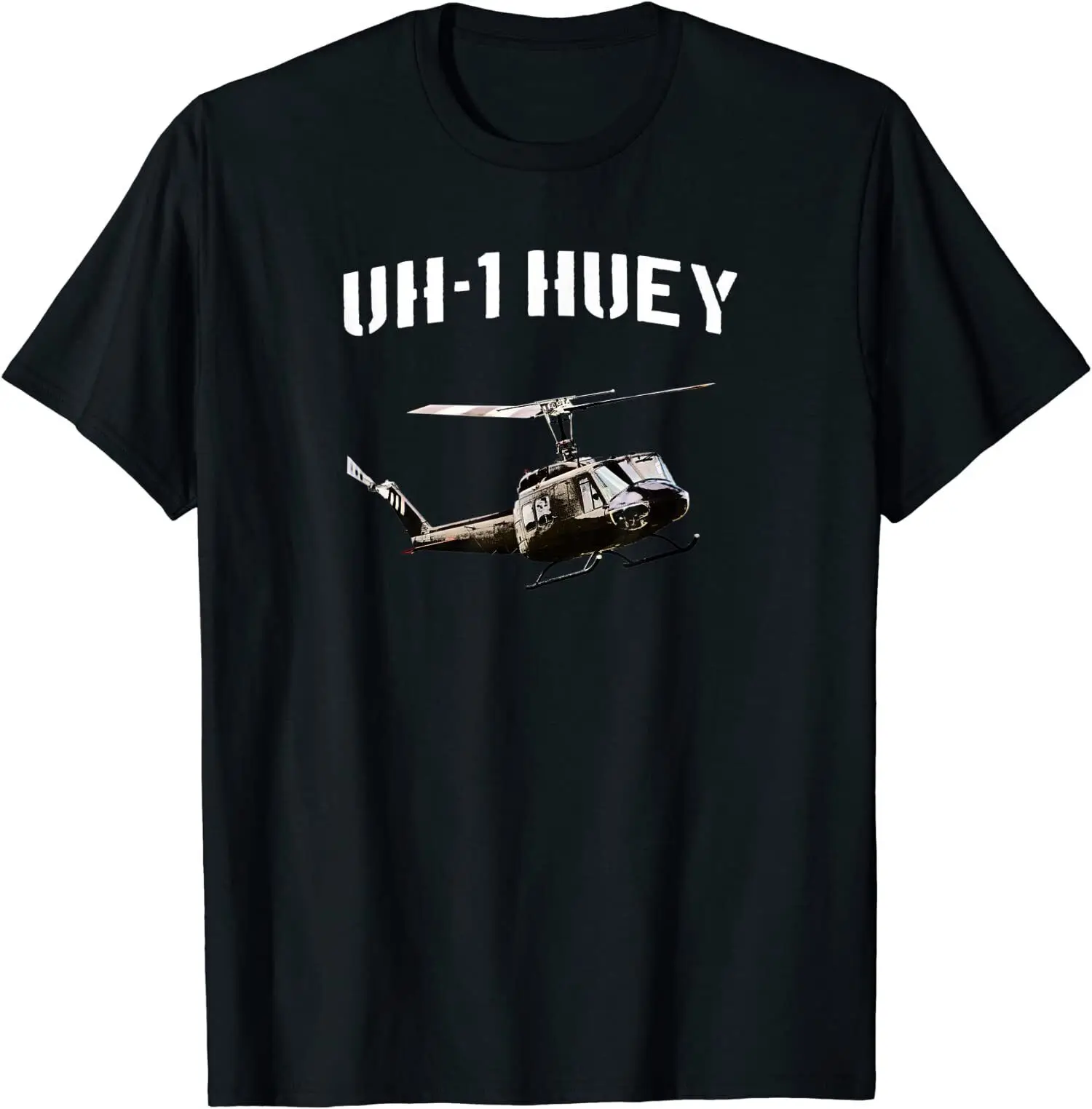 NEW LIMITED Uh-1 Huey Helicopter Tee T-Shirt S-3XL