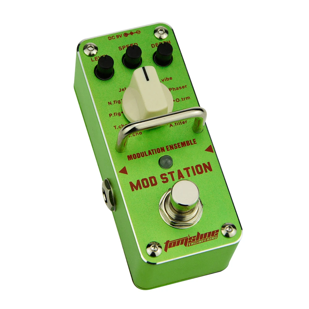 Aroma AMS-3 Mod Station Modulation Ensemble Guitar Effect Pedal Mini Single Effect True Bypass Guitar Parts & Accessories