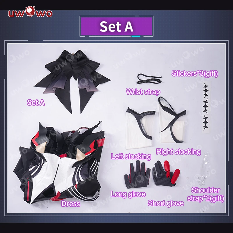 IN STOCK UWOWO Raiden Mei Cosplay Game Honkai Impact 3: Raiden Mei Herrscher of Thunder Cosplay Costume Halloween Costume - Image 5