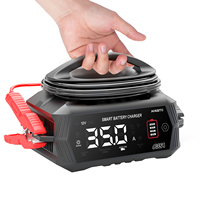 HTRC 35A Car Battery Charger 6V/12V/24V Smart Charger for Lithium LiFePO4 Lead-acid AGM Batteries Automatic Motorcycle Charger