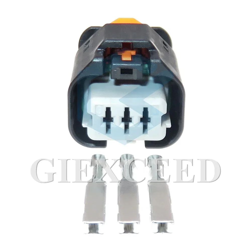 

2 Sets 3 Pin 1.5 Series Car Waterproof Socket Cable Harness Connector 1801178-4 Auto AC Assembly Intake Pressure Sensor Plug