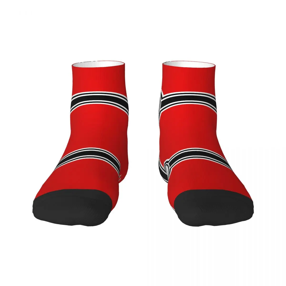 German DK Reich Empire Of Flag Men's Crew Socks Unisex Cute 3D Print Germany Proud Dress Socks