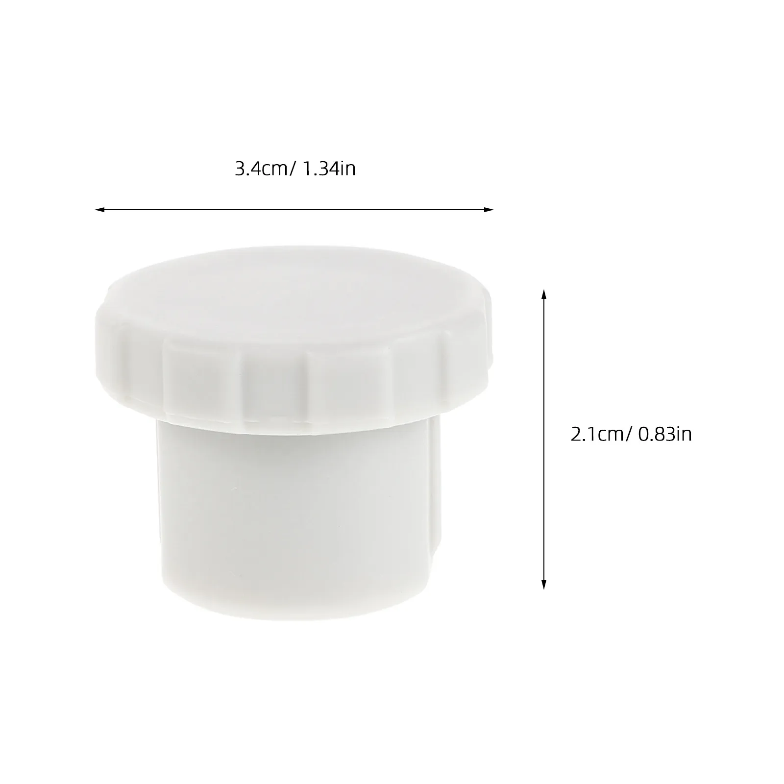Kids Playpen Fixing Screw Caps 2 Pieces Plastic Safety Nut Covers for Toddler Game Fence Easy Installation - view 2