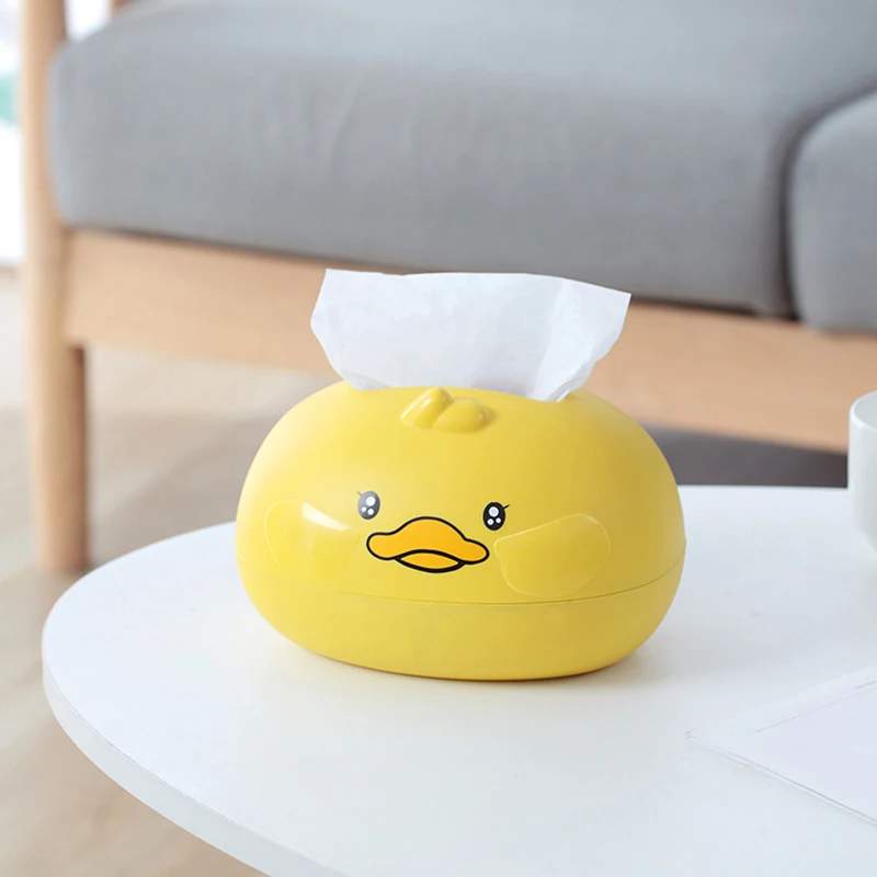 Duck Tissue Box Container For Napkins Paper Towels Storage Boxes Modern Napkin Box Holder Home Bedroom Accessories