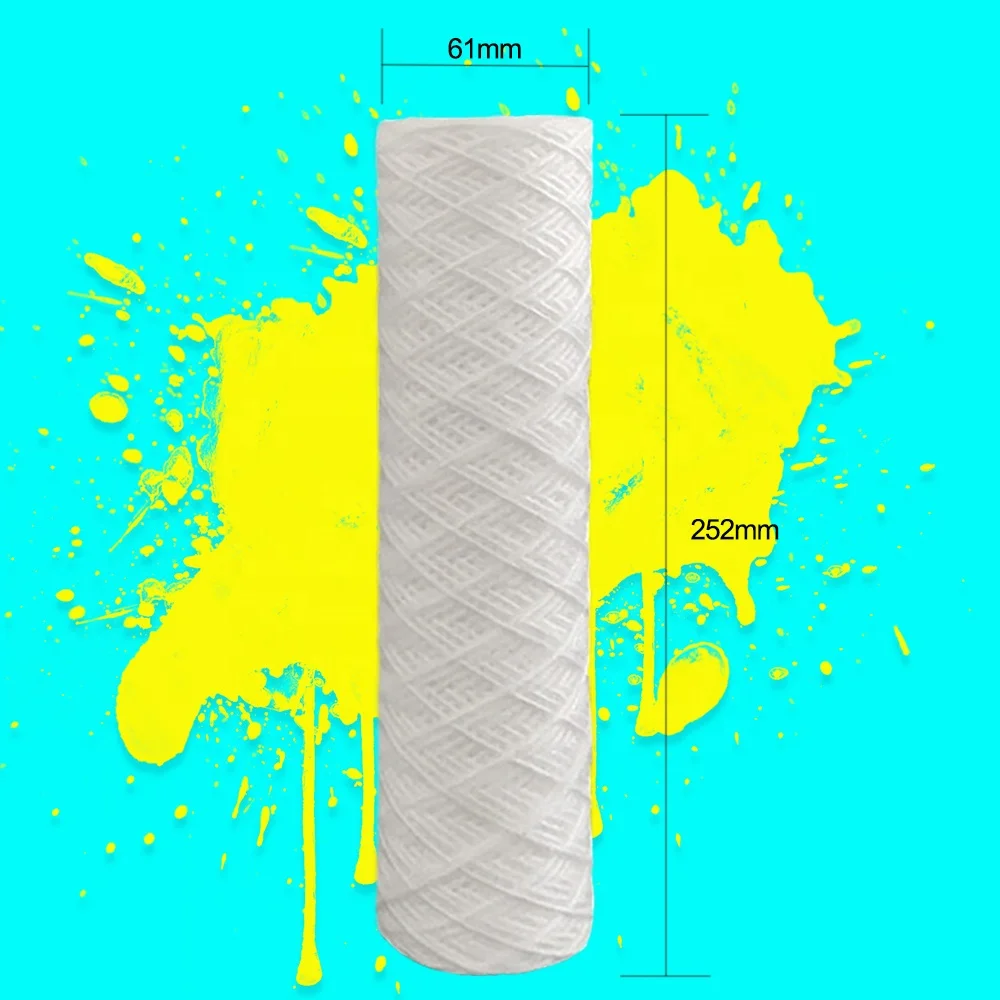 STLF 10 Inch PP Filter Cartridge Reverse Osmosis Water Filters for Home Outdoor Car RV Garage Use Versatile Drinking Filter