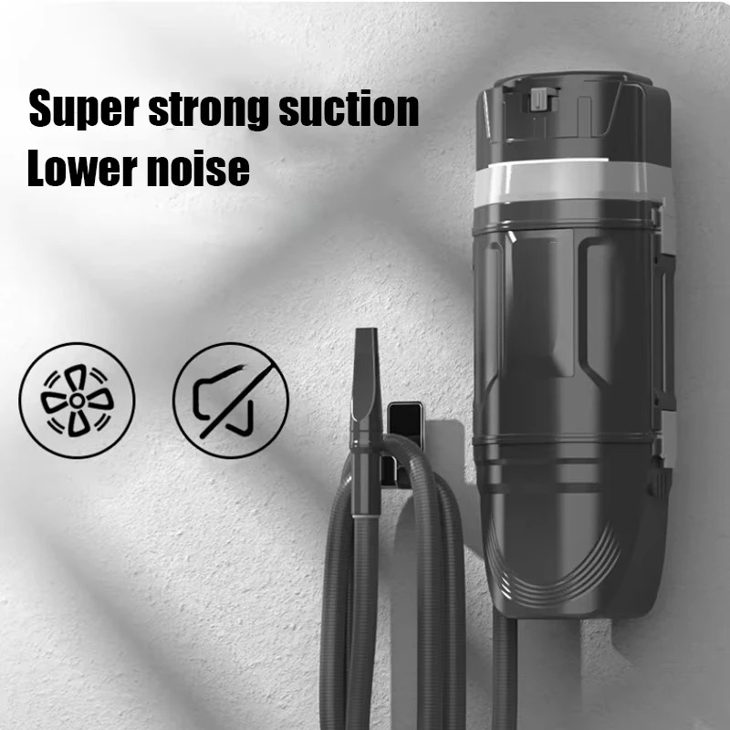 Electric 2100W Industrial Wet Dry Wall-Mounted Remote Control Smart Home Car Seat Cleaning Vacuum Cleaner