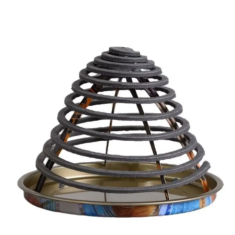 Heat-resistant Metal Mosquito Coil Holder 2/5pcs Ash Catcher Stable Frame for Home Garden Outdoor Activities