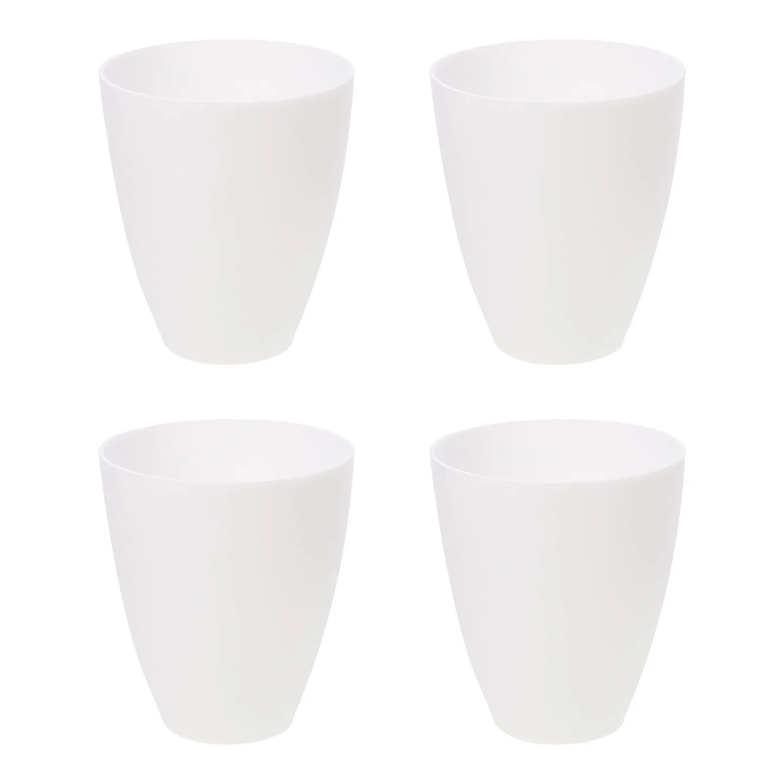 4Pcs Safe Healthy Plastic Lamp Cover Soft Light Diffuser Lampshade for Household Lighting Fixture Decoration Simple Elegant
