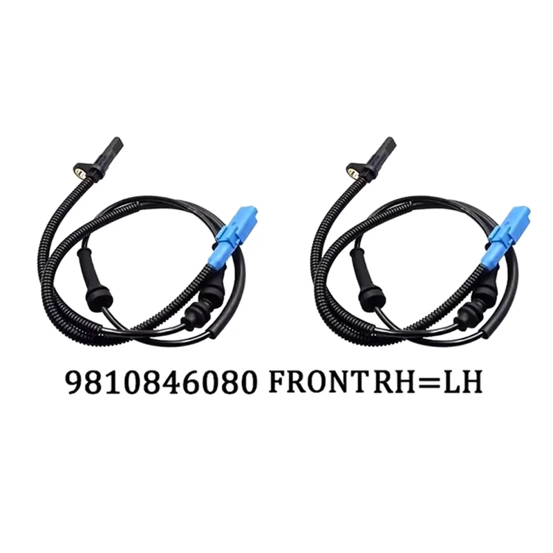 

A90Q-8Pcs For Citroen C3 Aircross II III C4 Cactus 2008 I 301 Front Rear ABS Wheel Speed Sensor 9805066080 9810846080