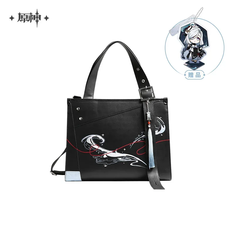 

Anime GameGenshin Impact cCosplay PU JK Lolita Shoulder Bag Messenger Bag Fans Xmas Gift Official Mihoyo