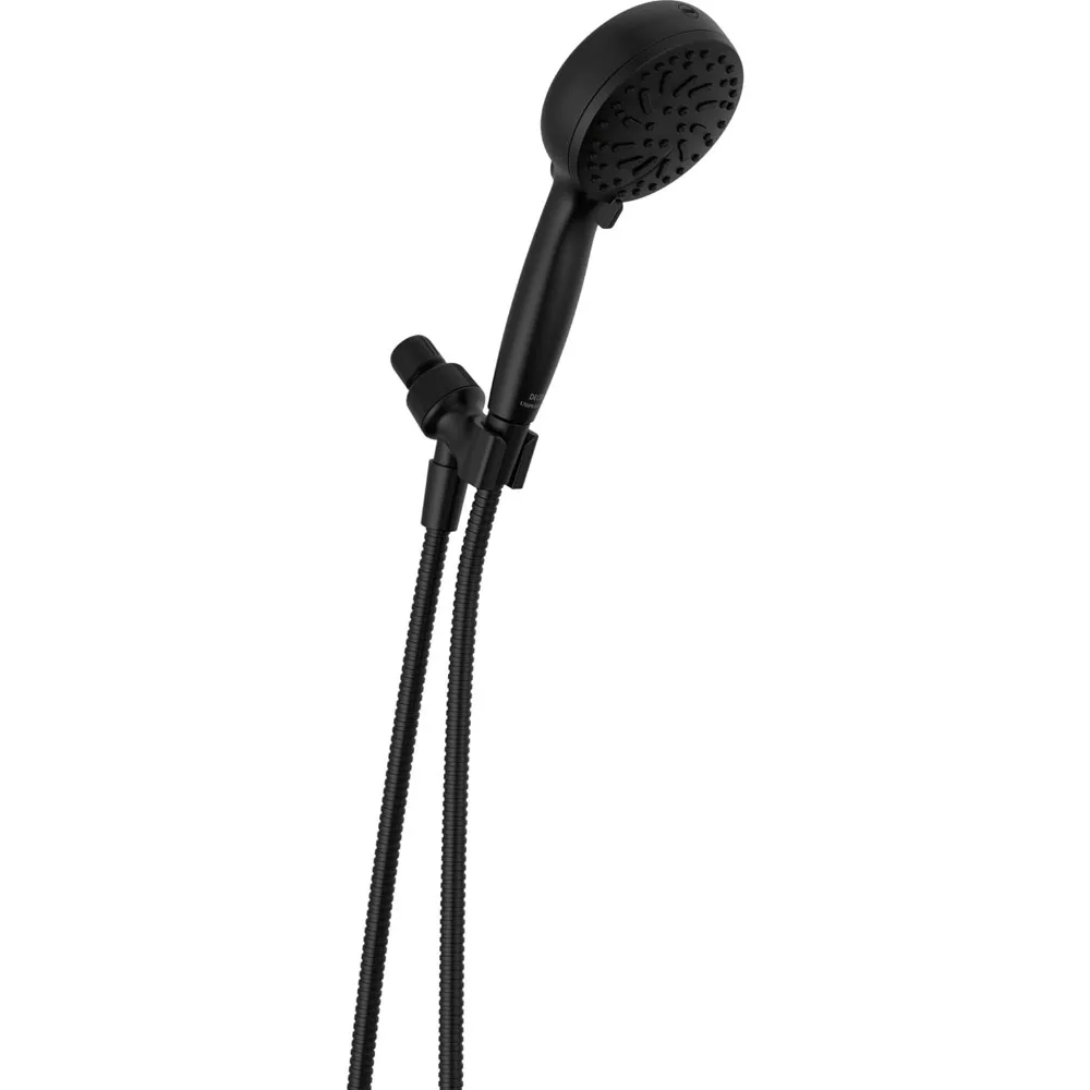 

Matte Black High-Pressure Shower Head with 6-Setting Handheld, Delta Faucet ProClean Shower System