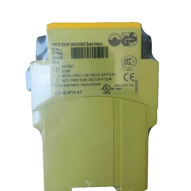 

New For Pilz PNOZ XV1P 30/24VDC 2n/o 1n/o t 777602 Safety Relay Module