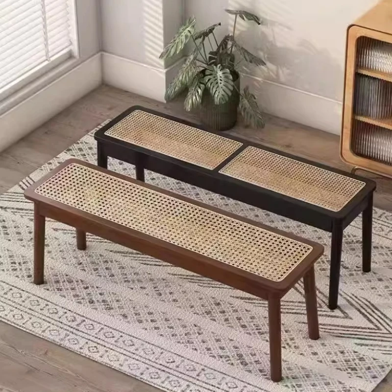 Bench Reception Dining Stools Hotel Retro Balcony Living Room Dining Stools Simplicity Wood Home Furniture Подставк Для Ед MHCD