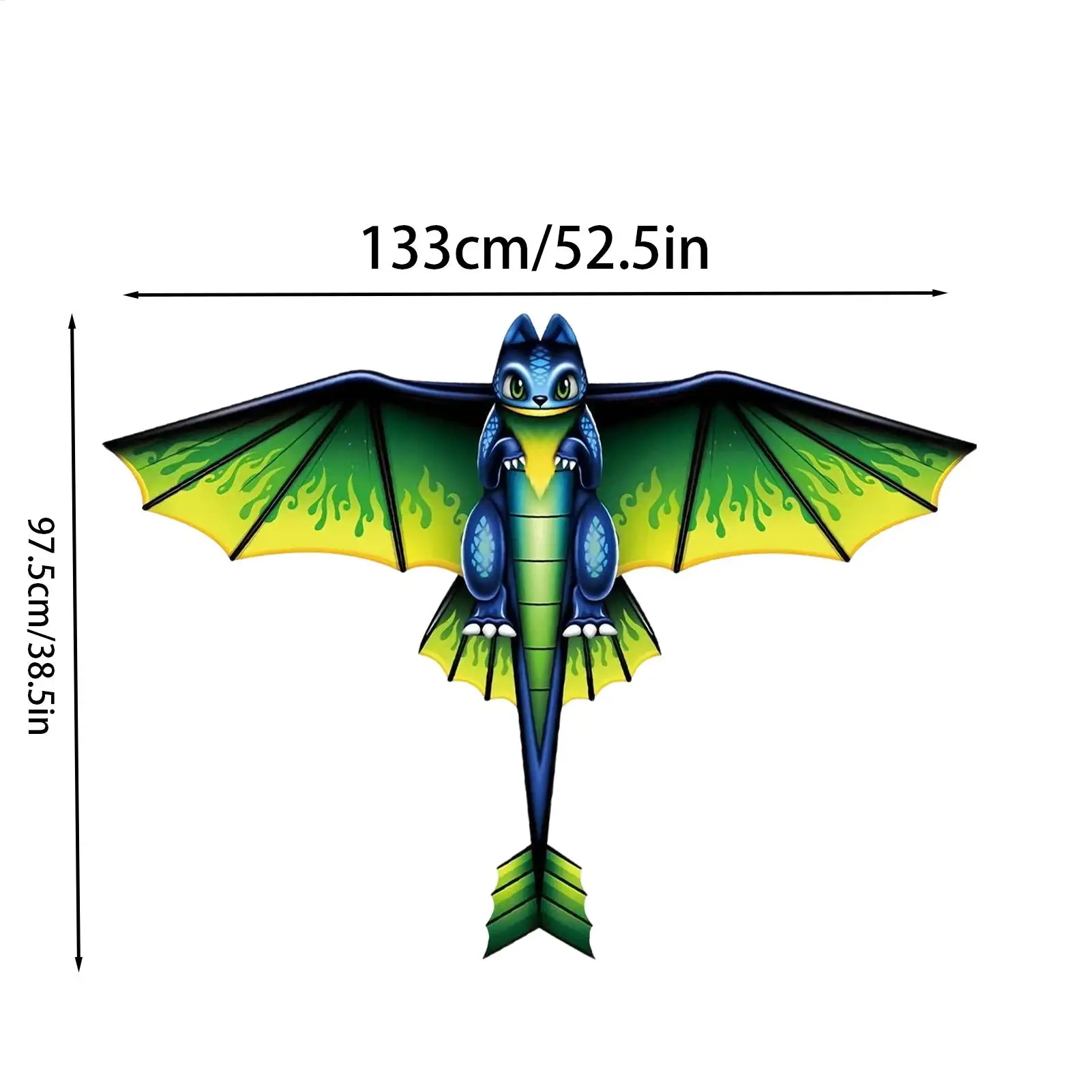 Cometas para adultos, cometa portátil grande con forma de animal, con asa y cuerda de 328 pies, juguetes de exterior para niños, adultos, adolescentes, jóvenes y amigos