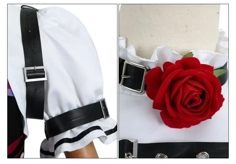 لعبة 2025 زي البستاني التأثيري مجموعة كاملة للهالوين الهوية الجديدة زي إيما وودز كرنفال حفلة الزي dsh3