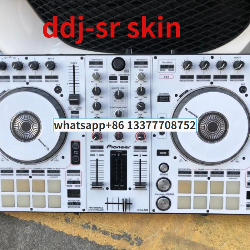 DDJ-SR skin controller fully enclosed protective sticker black and white optional sticker equipment spotNot a machine