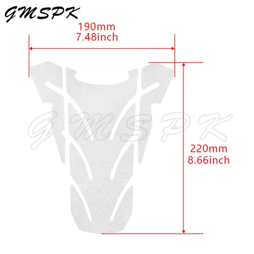 Motorcycle Accessories Universal Tankpad Sticker Frosted Oil Gas Fuel Tank Pad Stickers Protector Decals Decoration - Image 17