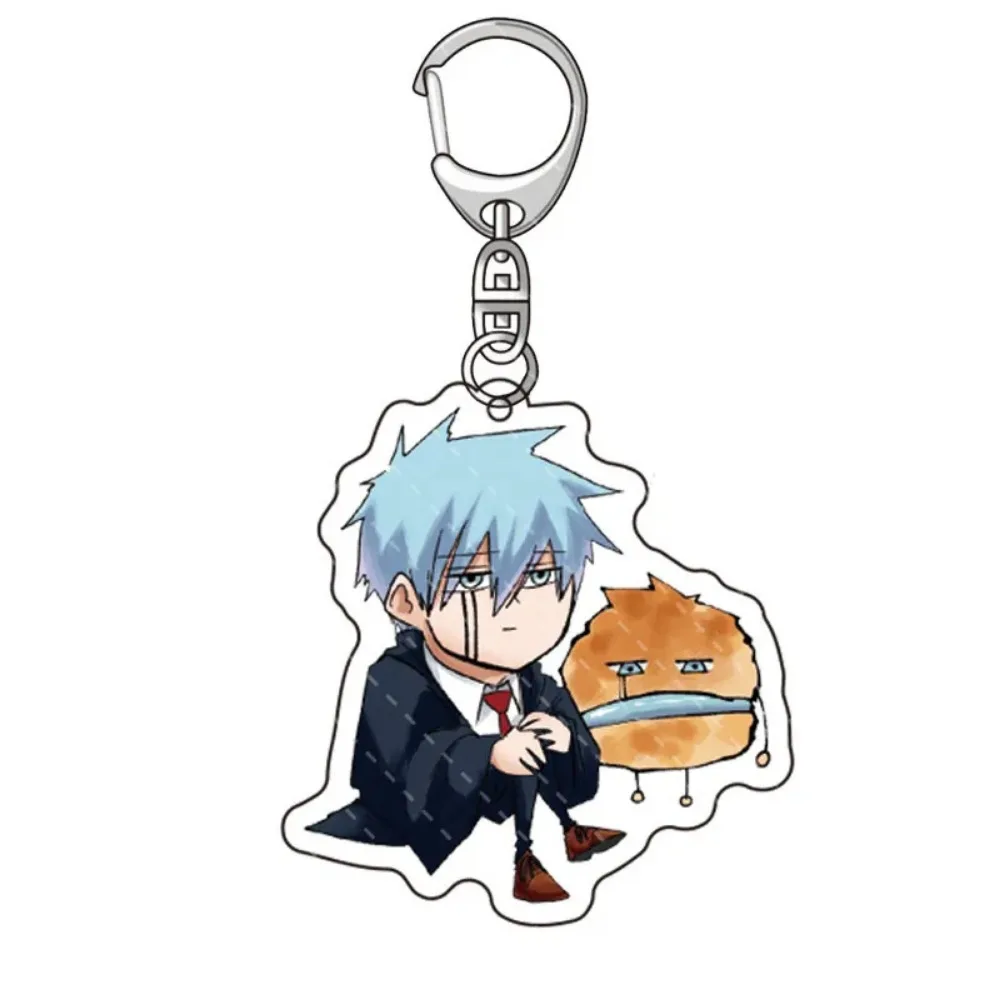 Anime Mashle: Magic and Muscles Acrylic Keychains Double Side Acrylic Figure Key Ring Creative Pendant Xmas Halloween Fans Gift