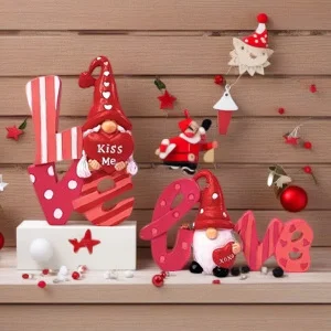 

Resin Santa Claus Figurine Christmas Home Decor Tabletop Centerpiece Party Decor For Living Room Table Office Desk Holiday Gift