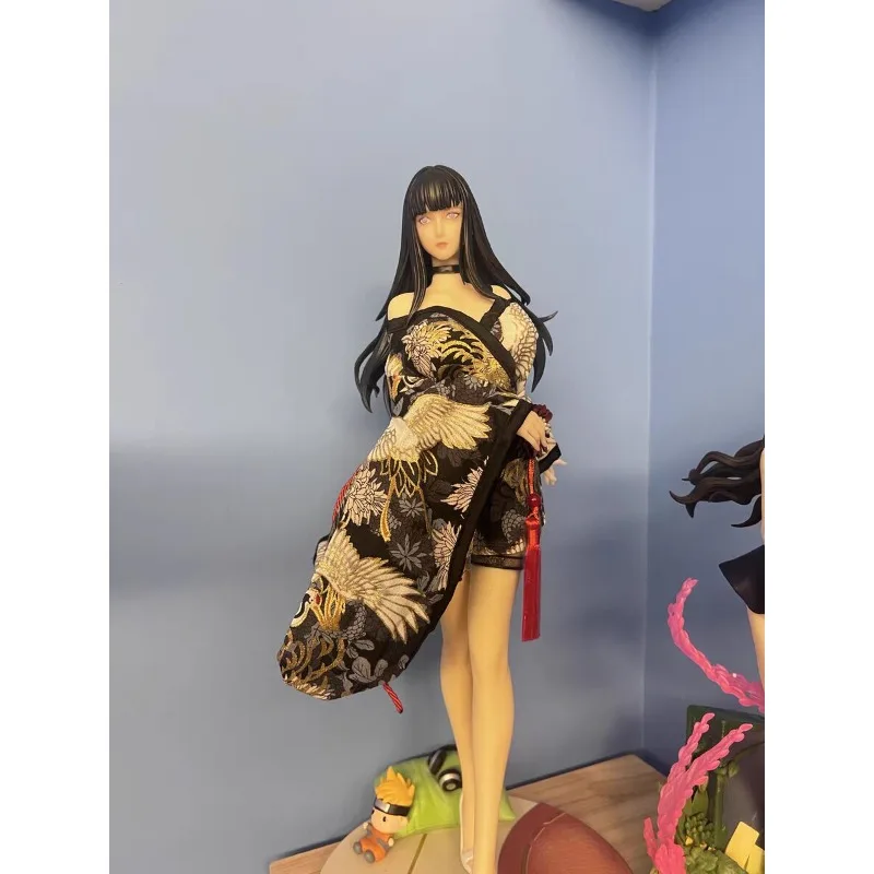 ฟิกเกอร์อนิเมะเกม ฮิโนะตะ ฮิยูกะ ขนาด 45 ซม. เสื้อผ้าเปลี่ยนได้ ของสะสมอนิเมะ โมเดลตั้งโต๊ะ ของตกแต่ง ของขวัญวันหยุด