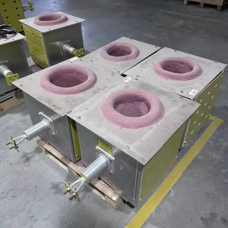 

2025 Medium-frequency Industrial Sier Tin Small High-temperature Furnaces For Aluminum Gold Melting