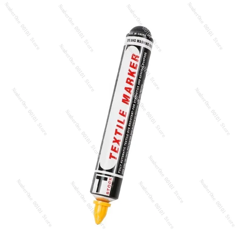 

Large Yellow Grease Pen, Textile Fabric Marking Pen, Anti-Fading, Toothpaste Note Pen, Sign Pen