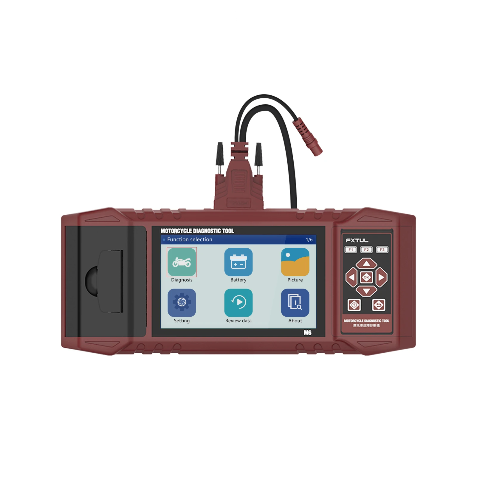 NEW FXTUL M6 12V Мото OBD2 Сканнер