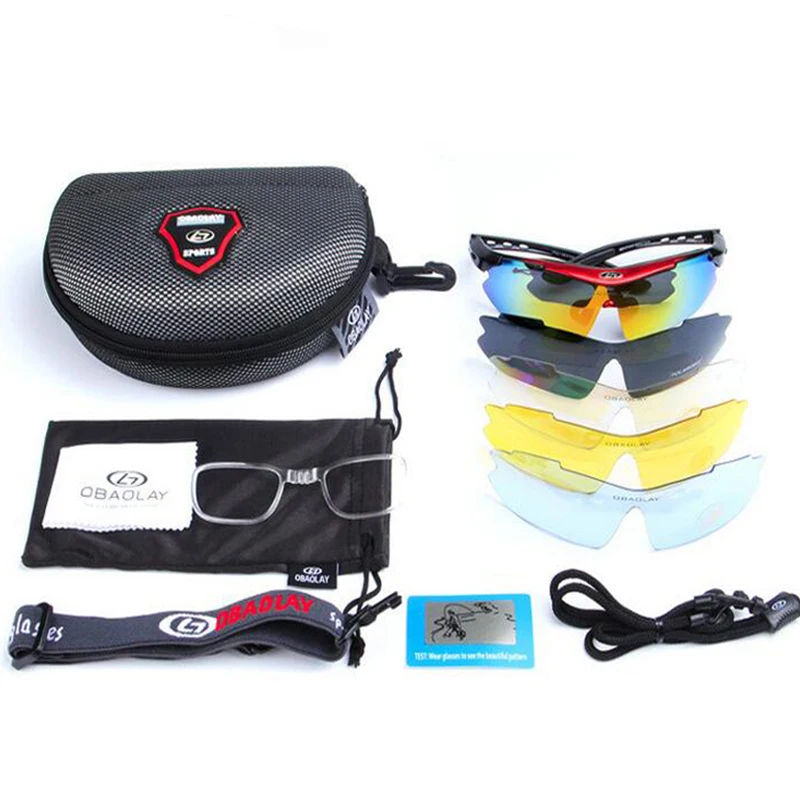 

0089 Tactical Polarized Glasses for Men Outdoor Airsoft Shooting Glasses With Myopia Frame Camping Hiking Cycling Sports Eyewear