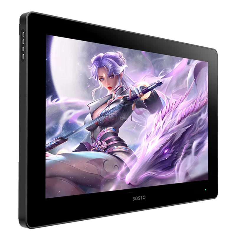 * شاشة رسم رقمية الكل في واحد، شاشة كمبيوتر مرسومة يدويًا، شاشة رسم مسطحة، لوحة رقمية LCD مرسومة يدويًا