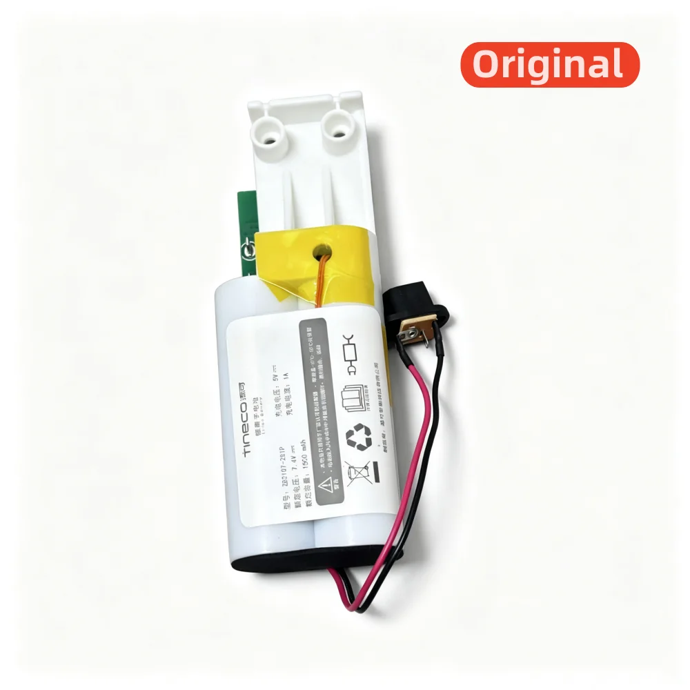 

100% Оригинальный аккумулятор 7.4V 1500mAh для пылесоса Tineco ZB2107-2S1P VS020500CN Go Mini