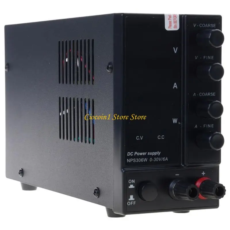 A3PC Variable DCPower Supply 0-30V/60V/120V 0-10A  Adjustable Benches Power Sources with Overcurrent Protections Features