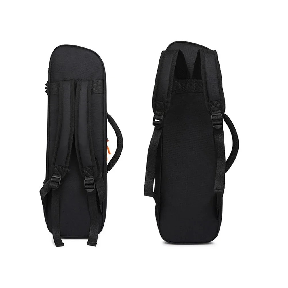 Portable Trumpet Bag Thicken Backpack 57 X 17 X 13cm Waterproof Storage Case 22.44 X 6.69 X 5.12inch Brass Instruments Parts