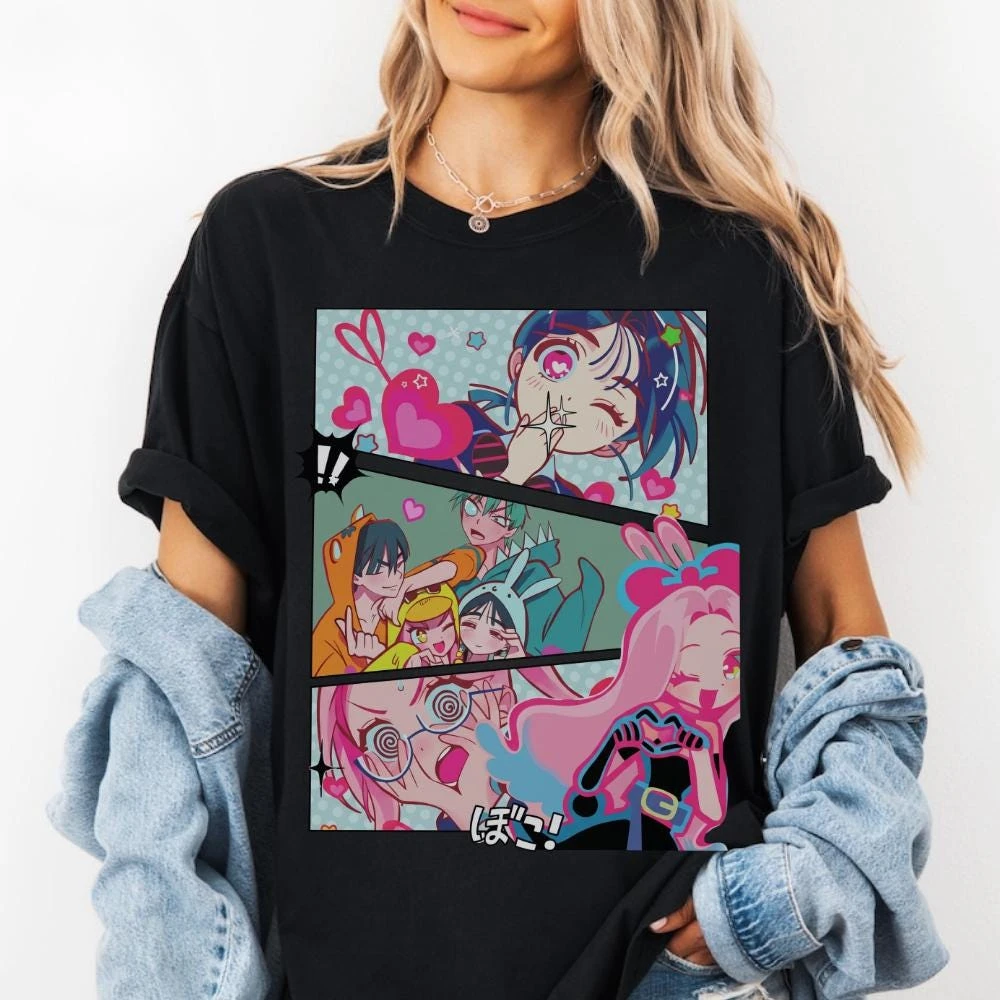2026 Alien Stage Mizi Till Ivan Pop Idol Graphic New Merch T shirt 100%Cotton Men's Women's Y2k Popular Oversized Casual Tshirt