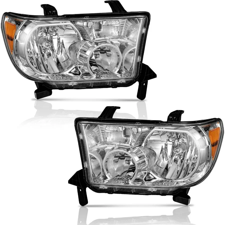 Koplamp voor 20072013 Tundra en 2008-2017 Sequoia compatibel met modellen zonder niveauregelaar en Sequoia-modellen 20122014