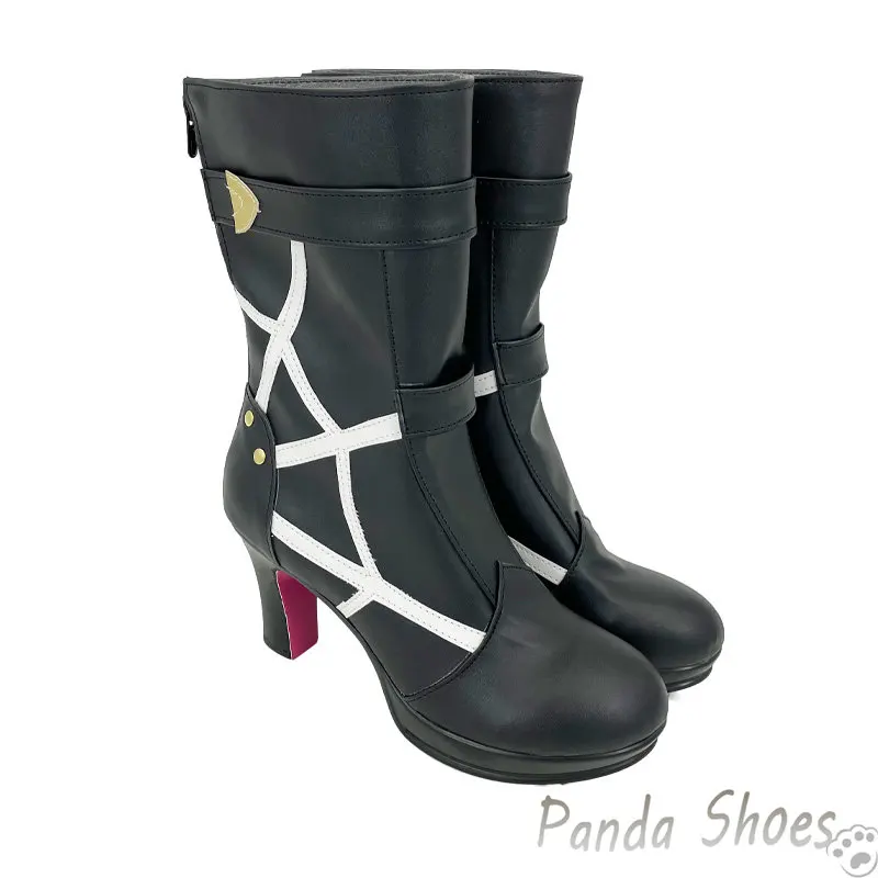 Honkai Star Rail Kafka Cosplay Shoes Comic Anime Game Cos Long Boots Kafka Cosplay Costume Prop Shoes for Con Halloween Party