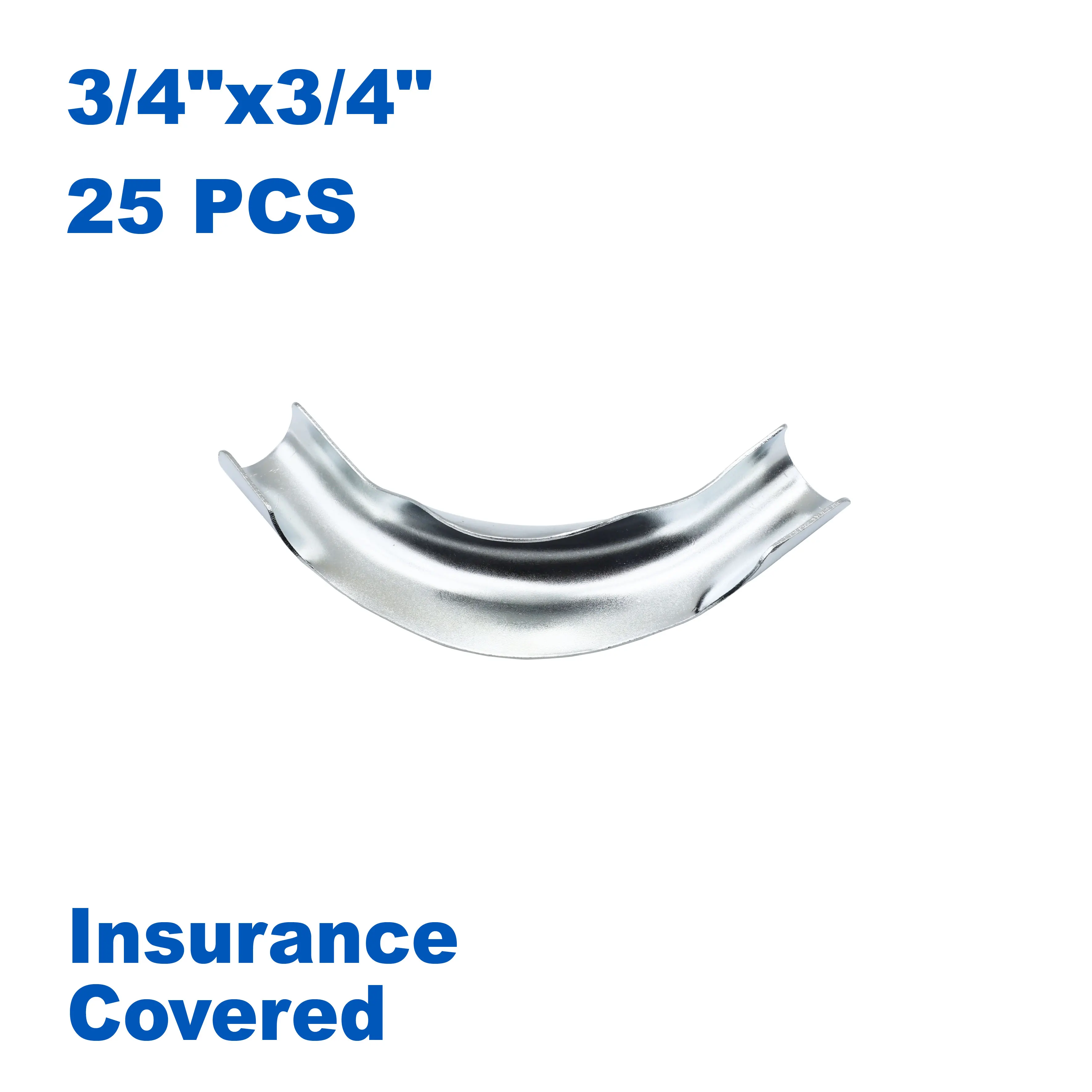 

KING SMART 3/4" PEX Tubing Bend Support; Iron; 25 Pcs/Case; 81354