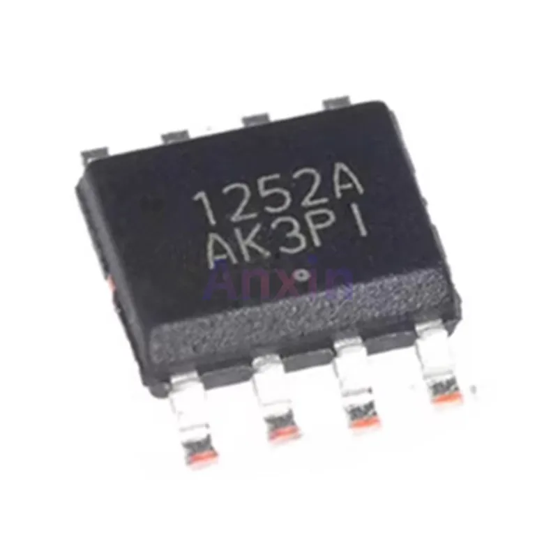 10 pièces NCP1252ADR2G 1252A SOP-8 NCP1252 9V à 28V 500kHz SMD Mode courant PWMcontrôleur pour applications avant et arrière IC