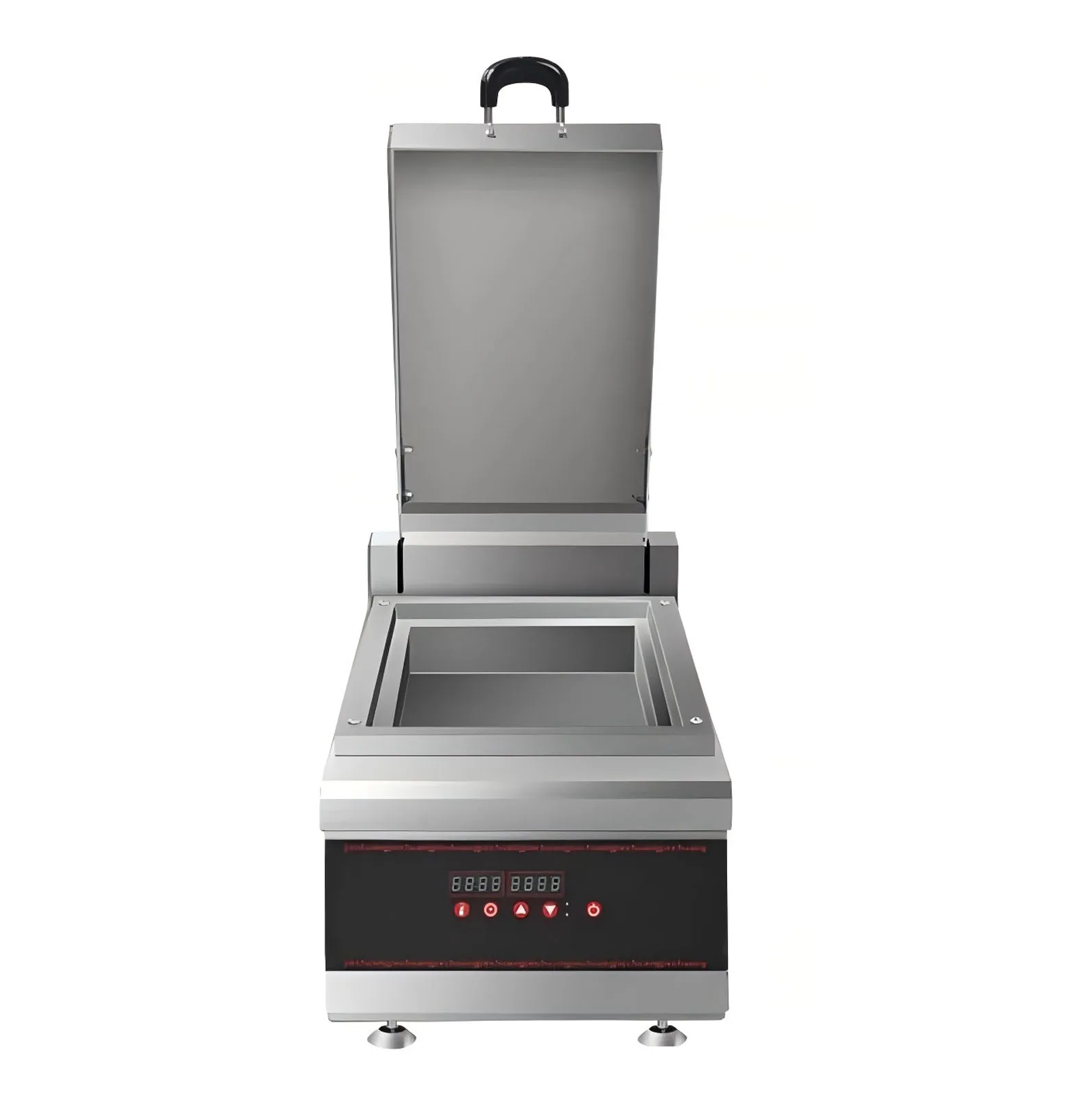 220v Commercial Fried Dumpling Pot Fried Bun Automatic Electric Fried Dumpling Machine  Bun Oven Pot Sticker Machine Pot