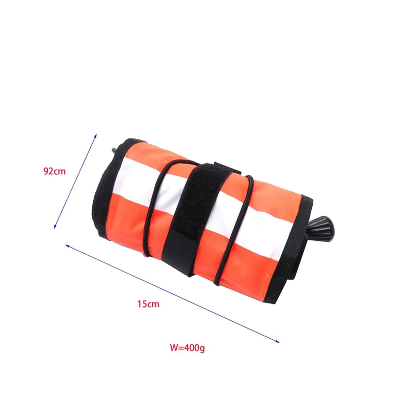 Scuba Diving Visibilidade Float Signal Tube, Scuba Diving Marker Booy, SMB Signal Tube, Segurança