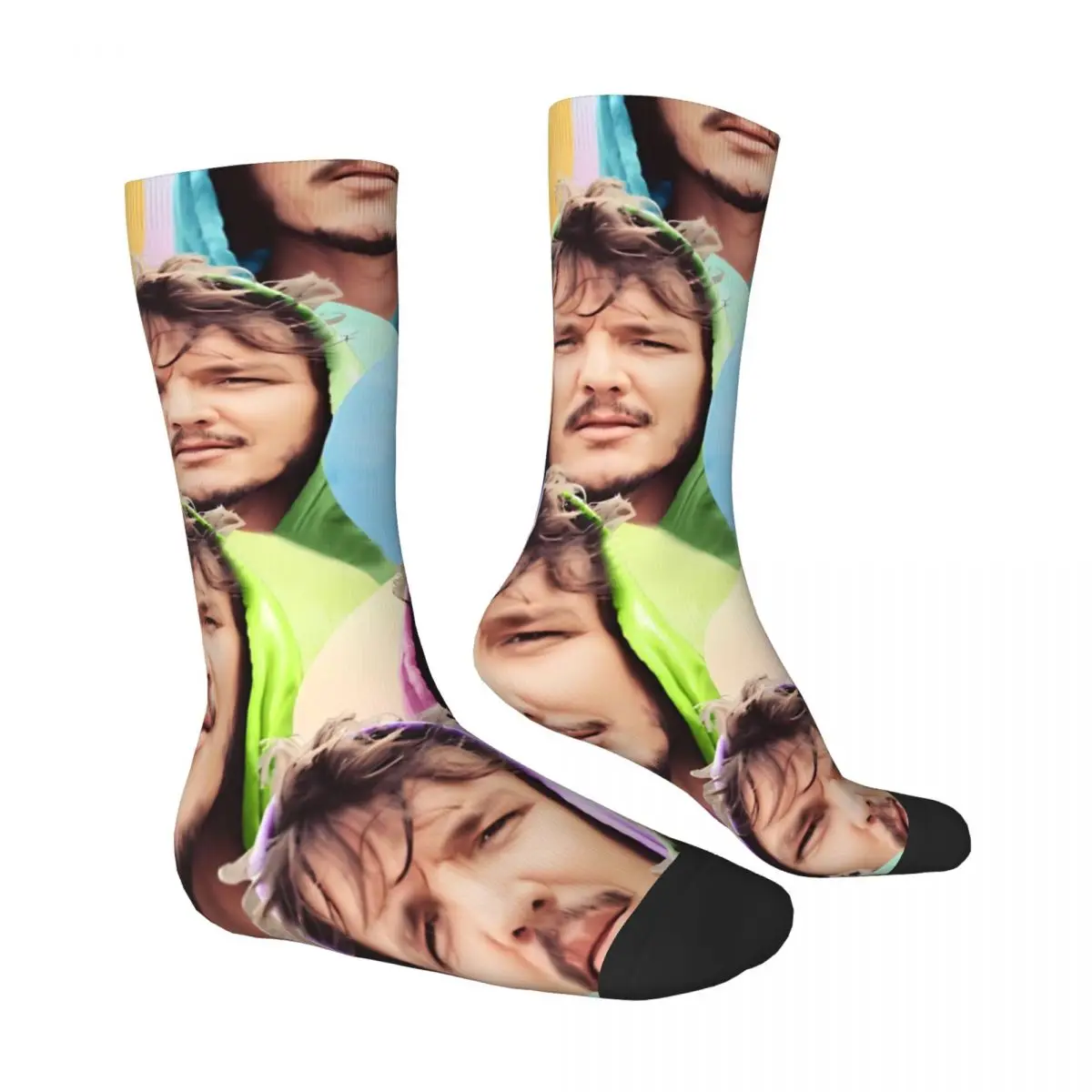 Collage Original Willow Days Pedro Pascal Unisex Winter Socks Outdoor Happy Socks street style Crazy Sock