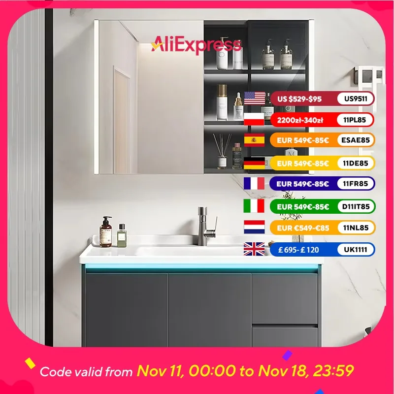 

Tall Organizer Shelf Bathroom Cabinet Mirror Black Space Toilet Bathroom Cabinet Vanity Armoire Salle De Bain Home Furniture