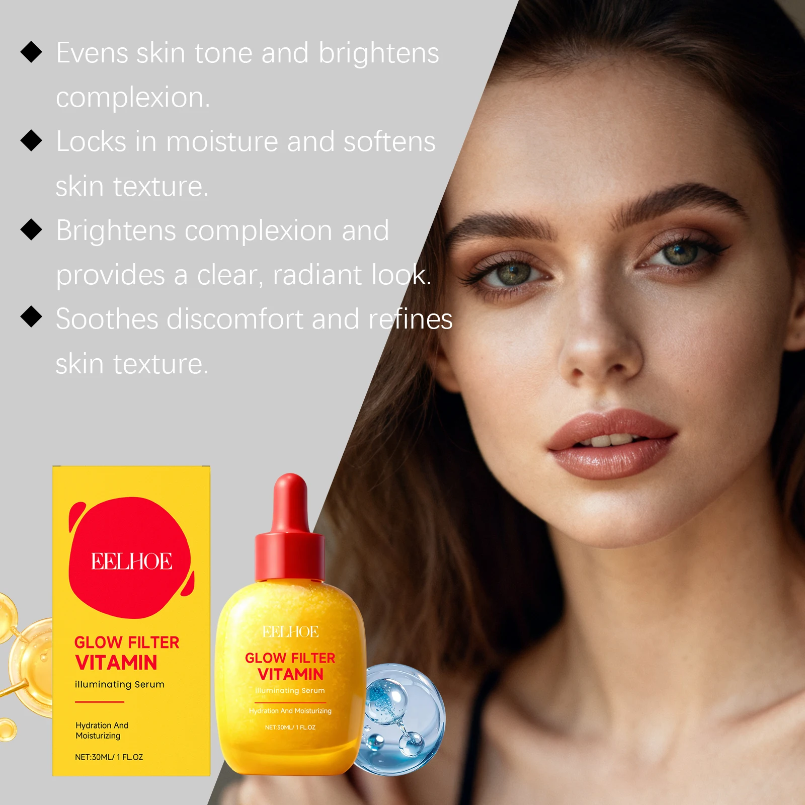 Vitamin C Face Serum Cherry Il - Vitamin C Serum Face ulasan dan harga