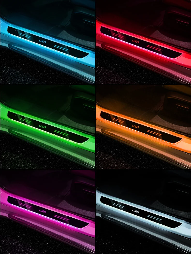 Smart IR Sensor Technology Infrared sensor detecting door movement to activate the door sill light