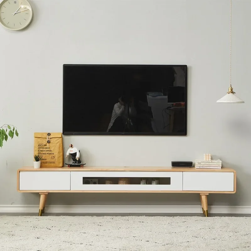 Display Modern Tv Cabinets Wood Console Salon Monitor Shelf Lowboard Tv Cabinets Floor Muebles Para El Hogar Luxury Furniture