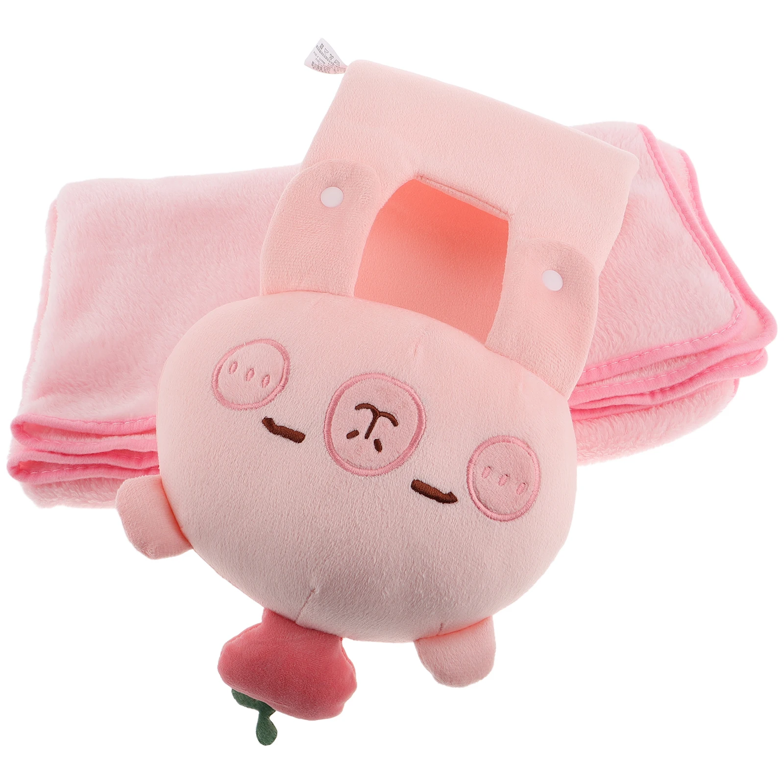 

Car Pillow Blanket Cushion Blankets Dual Use for Air Conditioning Travel Seat Cold Weather
