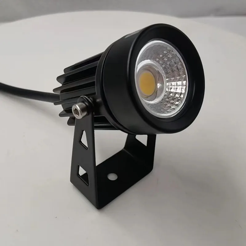 Lámparas impermeables para césped de jardín al aire libre, 220V, 110V, 12V, 3W, 5W, bombilla LED con punta, iluminación exterior