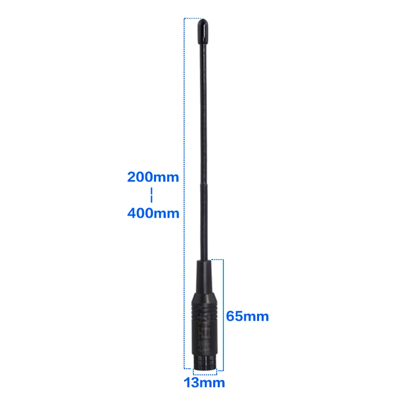 170 MHz Soft-Antenne, 230 MHz 315 MHz Whip-Antenne Drahtlose Übertragungskommunikationsmodul-Antenne SMA-Stecker Flexibel – Detail 2