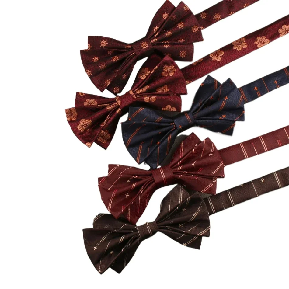 Men's bow tie high weft secret wedding wedding groom red groomsman black suit accessories fashion bow